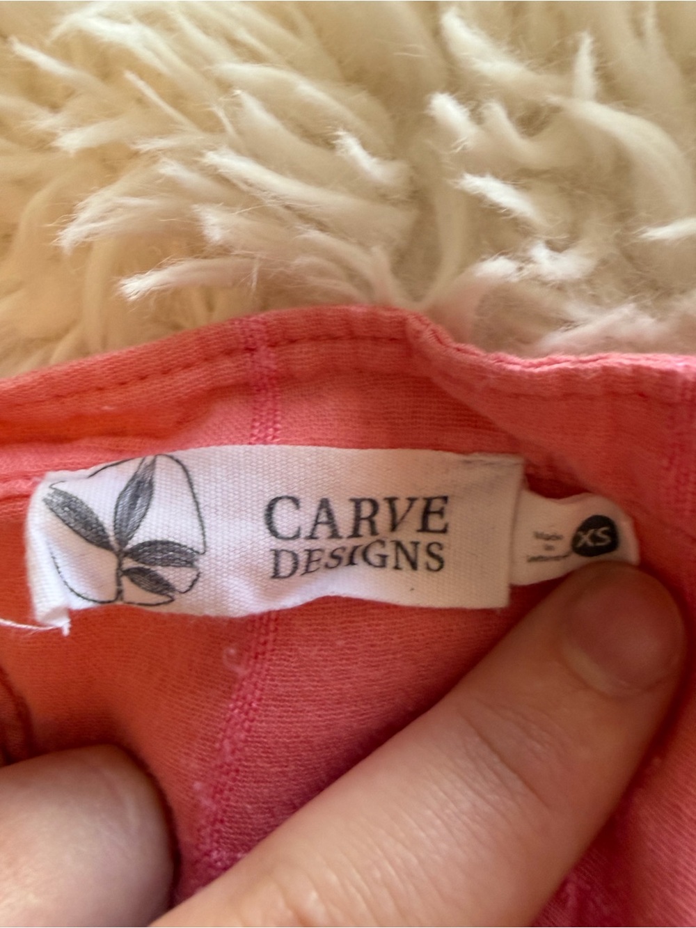 Carve Designs Coral Pink Knit Top